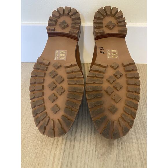 Madewell Corinne Lugsole Loafer Mule 8 Dried Maple Brown Chunky 90's Preppy - Picture 14 of 14